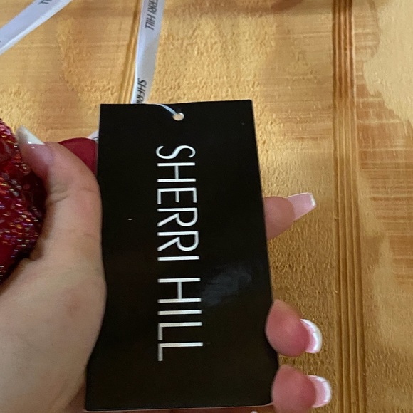 Red Sherri hill size 8 pageant prom evening gown - Picture 5 of 5